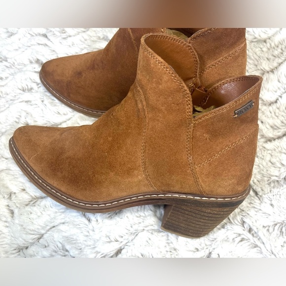 Roxy Women’s Cassidy Leather Ankle Boots 
Surfer Boho Minimalist Indie 
Size 7 - Picture 7 of 11